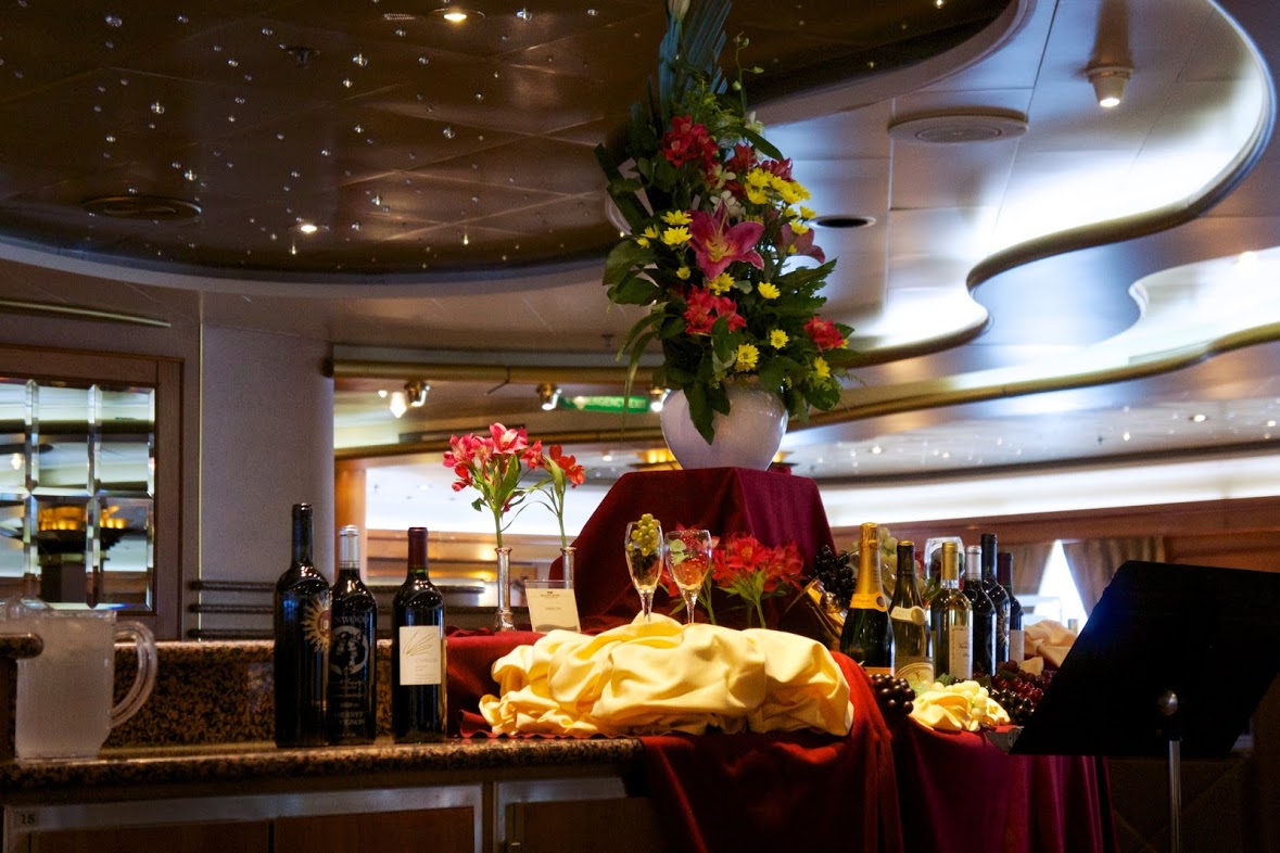 サン・プリンセス乗船記 ５「北海道周遊とサハリンクルーズ８日間」2014 ＜船内イベント編１＞メートルディーワインクラブ