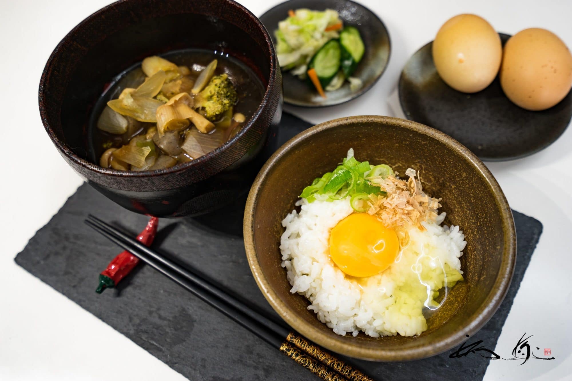 北竜町の神魂宿る新米を堪能「ＴＫＧ（卵かけご飯）＆ 栗ご飯」