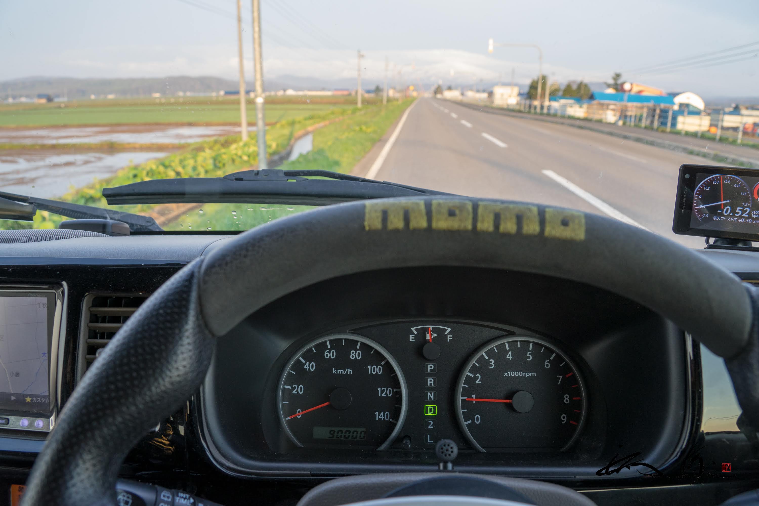 エブリイワゴン DA64W・Shunちゃんの走行距離９万km到達！