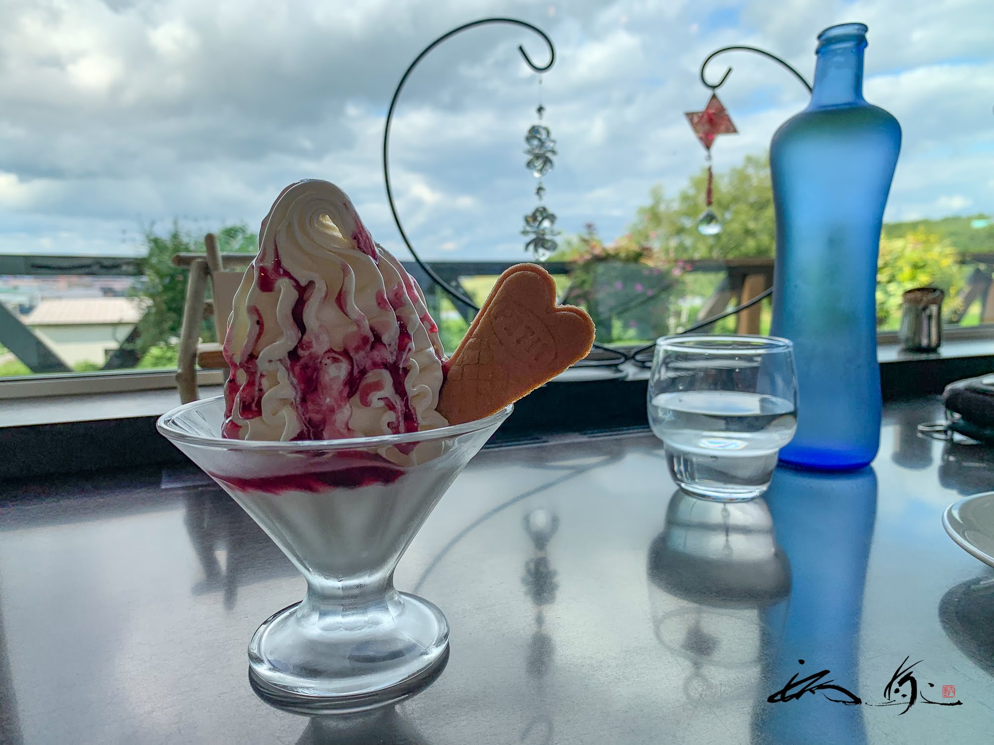 ヒルサイドボックス（士別市）素敵な景色を見ながらコーヒータイム