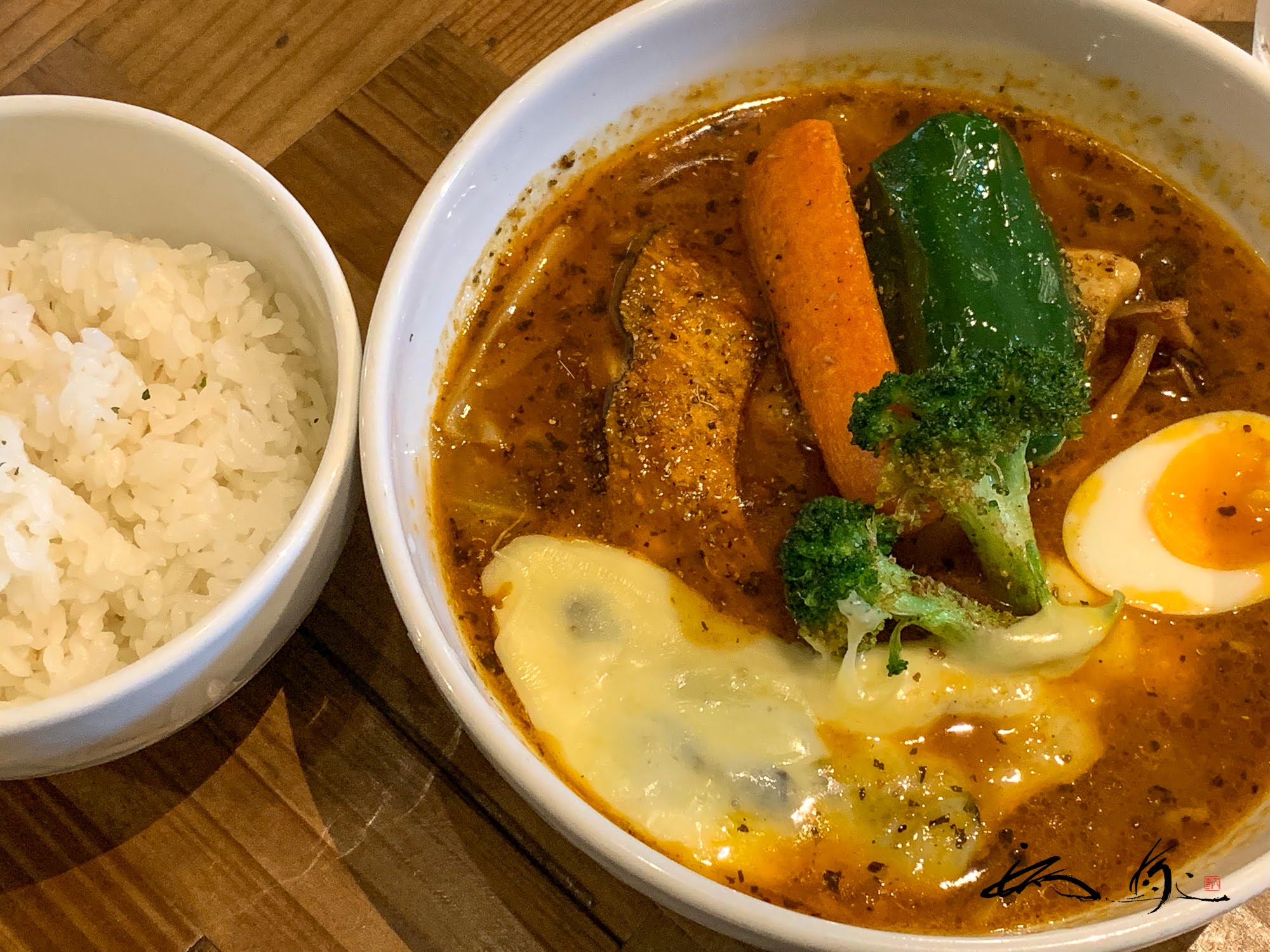 カリーザイオン（CURRY ZION・留萌市）ランチにスープカレーを味わう