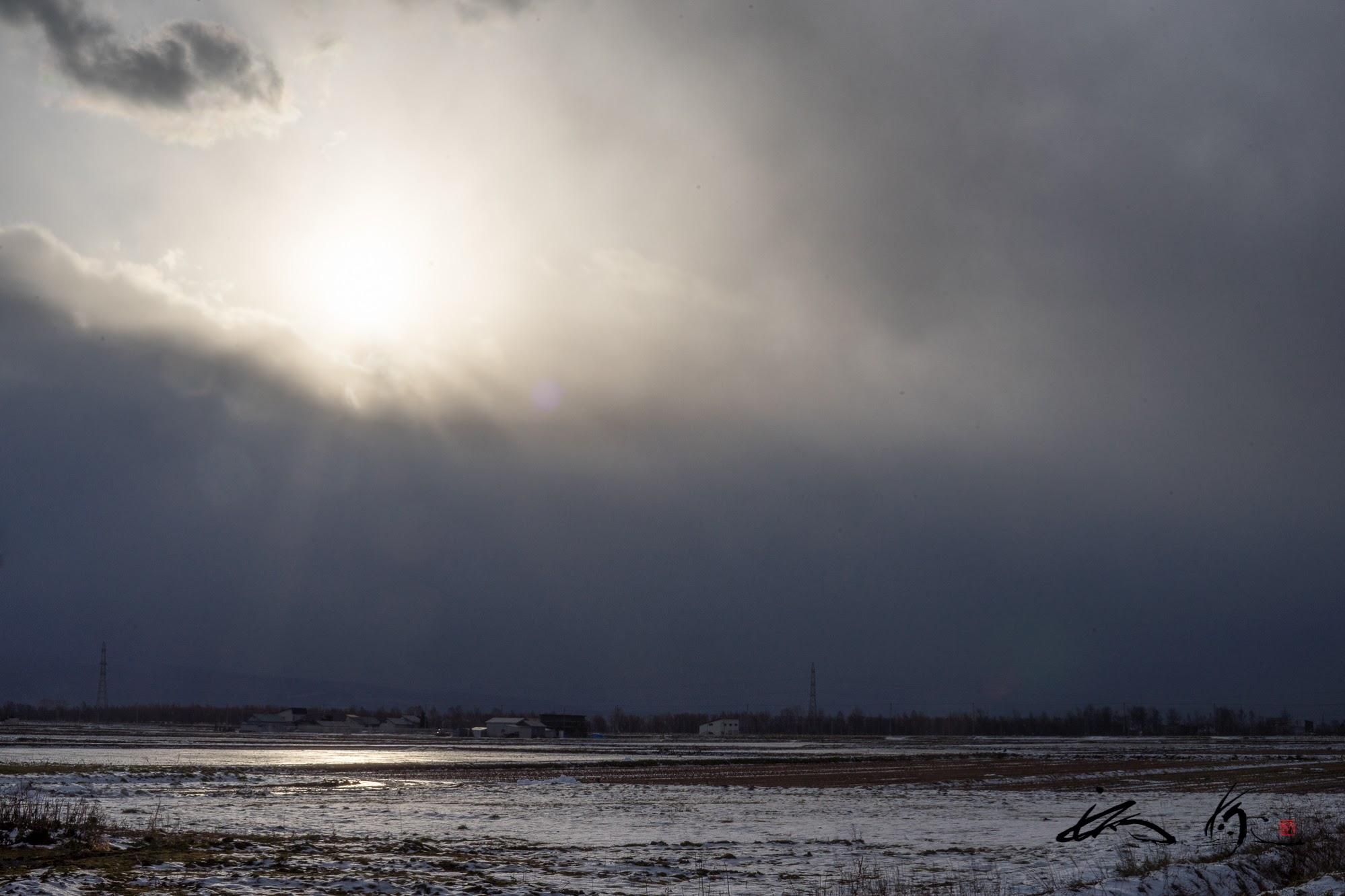 神々しい光に感謝をこめて！