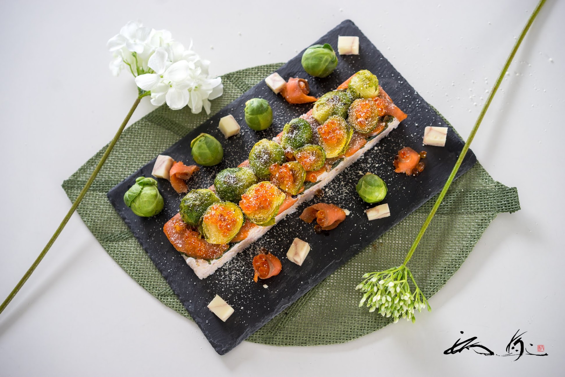 芽キャベツの押し寿司【No.10】noboikuクッキング