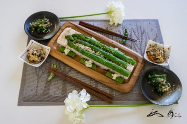 アスパラの押し寿司【No.37】noboikuクッキング