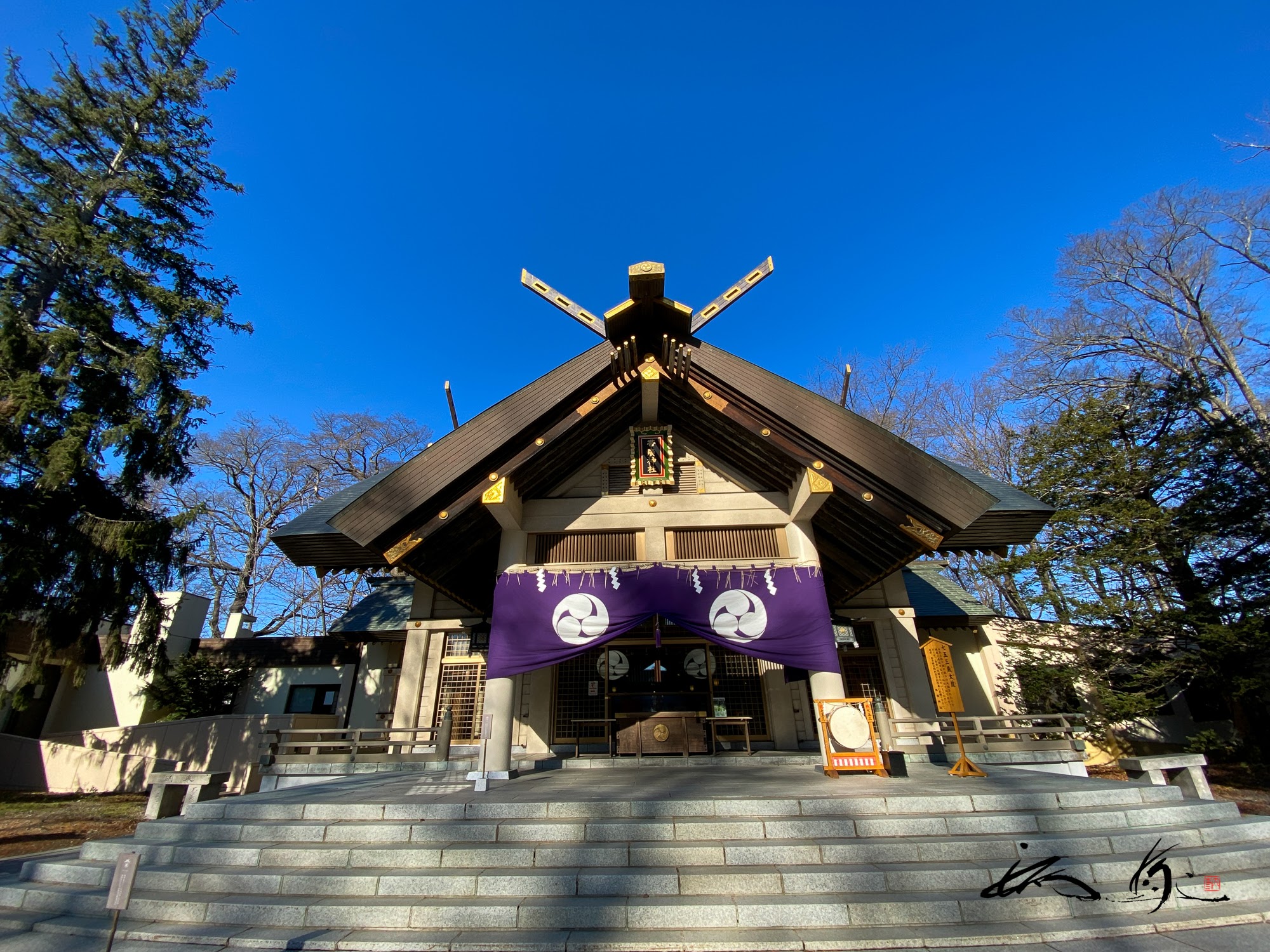 帯廣神社 帯広市 元気パワーをいただいて 心がふんわり軽やかに ゆったり穏やかに エンジョイ シニア夫婦のハッピーライフ