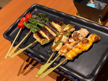 とりでん弘前土手町店（弘前市）釜飯と串焼き