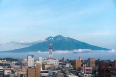 弘前パークホテルの朝食（弘前市）津軽富士・岩木山を眺めながら朝食を頂く