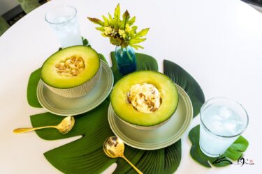 北竜ひまわりメロンの美味しさに感動！