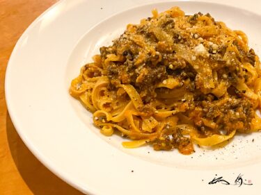 イタリア料理イルピーノ（札幌市）マンスリーイベント「黒千石大豆ミートパスタ」を味わう