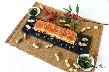 スモークサーモン ＆ イクラの押し寿司【No.105】noboikuクッキング