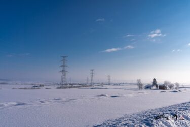 氷点下の冬景色
