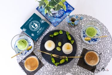 イシヤ × スナッフル「白い恋人 ホワイトチョコレートオムレット」
